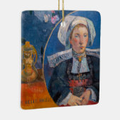 Paul Gauguin - De mooie Engel, Pont-aven Keramisch Ornament (Rechts)