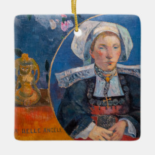 Paul Gauguin - De mooie Engel, Pont-aven Keramisch Ornament