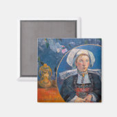 Paul Gauguin - De mooie Engel, Pont-aven Magneet (Voorkant / Achterkant)