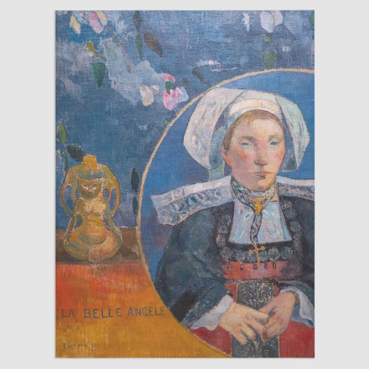 Paul Gauguin - De mooie Engel, Pont-aven Tissuepapier