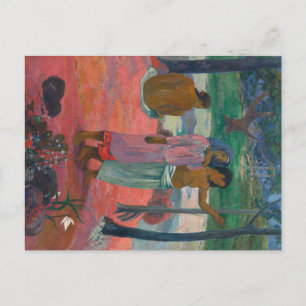 Paul Gauguin De Roep (1902) Post‑Impressionisme Briefkaart