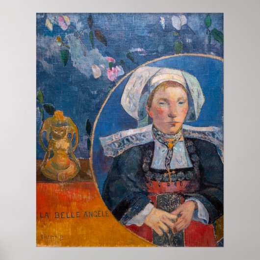 Paul Gauguin - De Schone Engel, Pont-aven Poster (Voorkant)