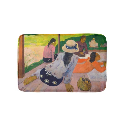 Paul Gauguin - De Siesta Badmat (Voorkant)