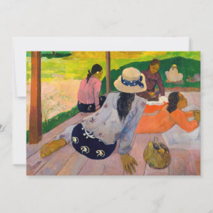 Paul Gauguin - De Siësta Bedankkaart
