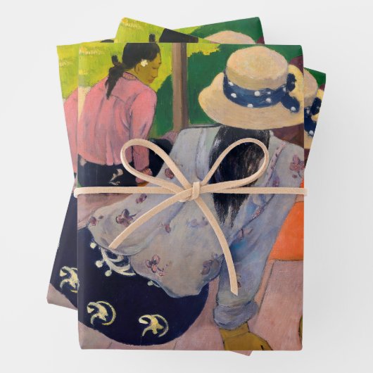 Paul Gauguin - De Siësta Inpakpapier Vel (In situ)