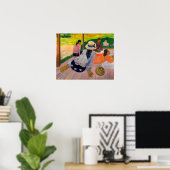 Paul Gauguin - De Siësta Poster (Thuiskantoor)