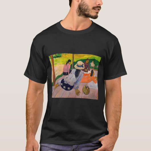 Paul Gauguin - De Siesta T-shirt (Voorkant)
