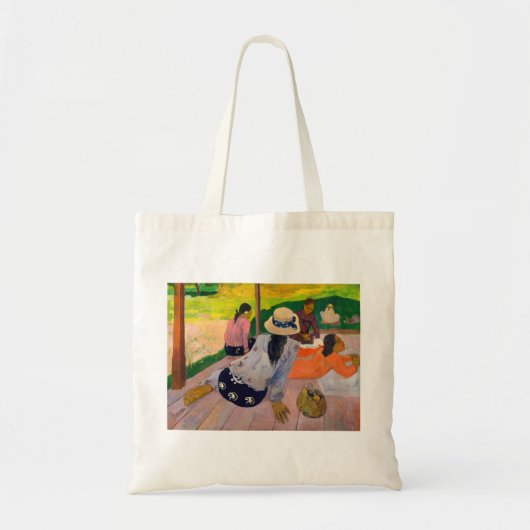 Paul Gauguin - De Siesta Tote Bag (Voorkant)