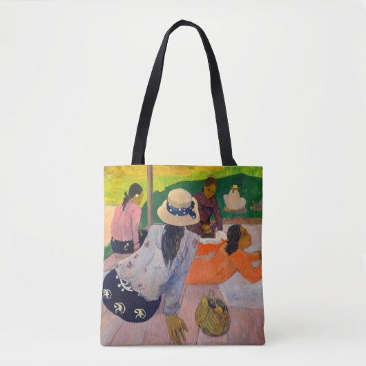 Paul Gauguin - De Siesta Tote Bag (Voorkant)