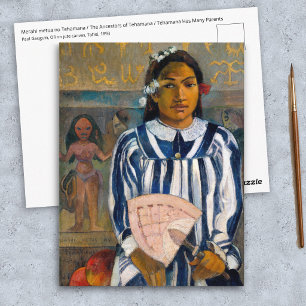 Paul Gauguin - De Voorouders van Tehamana Briefkaart