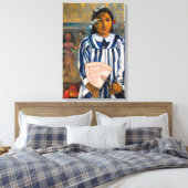 Paul Gauguin - De voorouders van Tehamana Canvas Afdruk (Insitu (Slaapkamer))