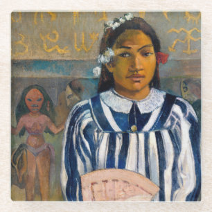 Paul Gauguin - De voorouders van Tehamana Glazen Onderzetter