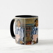 Paul Gauguin - De voorouders van Tehamana Mok (Voorkant links)