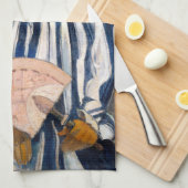 Paul Gauguin - De voorouders van Tehamana Theedoek (Quarter Fold)