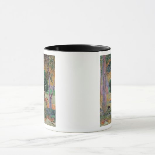 Paul Gauguin | Dominicaans landschap of landschap  Mok (Midden)