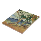 Paul Gauguin | Door de Seashore, Martinique, 1887 Tegeltje (Zijkant)