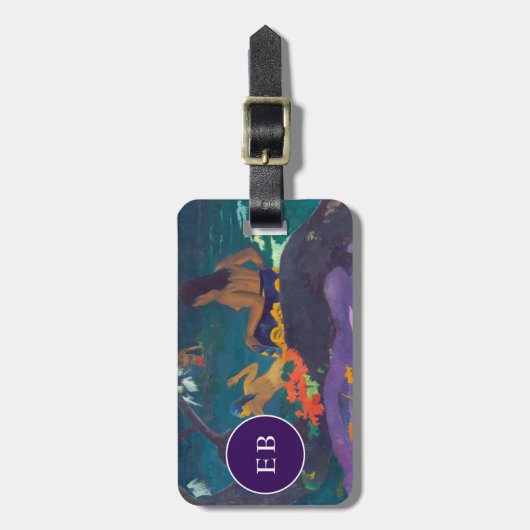 Paul Gauguin - Door het Zee / Fatata te Miti Bagagelabel (Voorkant verticaal)