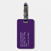 Paul Gauguin - Door het Zee / Fatata te Miti Bagagelabel (Achterkant verticaal)