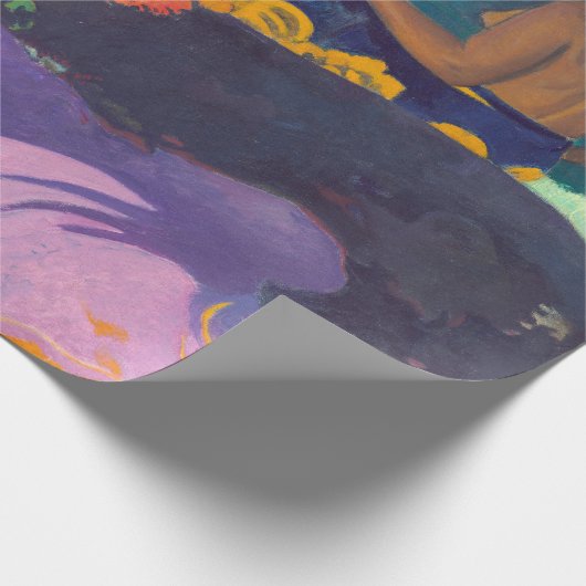 Paul Gauguin - Door het Zee / Fatata te Miti Cadeaupapier (Hoek)