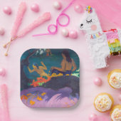 Paul Gauguin - Door het Zee / Fatata te Miti Papieren Bordje (Feest)