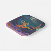 Paul Gauguin - Door het Zee / Fatata te Miti Papieren Bordje (Gebogen)