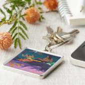 Paul Gauguin - Door het Zee / Fatata te Miti Sleutelhanger (Zijkant)