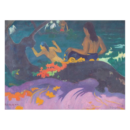 Paul Gauguin - Door het Zee / Fatata te Miti Tafelkleed (Voorkant (Horizontaal))