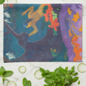 Paul Gauguin - Door het Zee / Fatata te Miti Theedoek (Gevouwen)