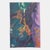 Paul Gauguin - Door het Zee / Fatata te Miti Theedoek (Verticaal)