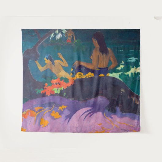 Paul Gauguin - Door het Zee / Fatata te Miti Wandkleed (Voorkant (horizontaal))