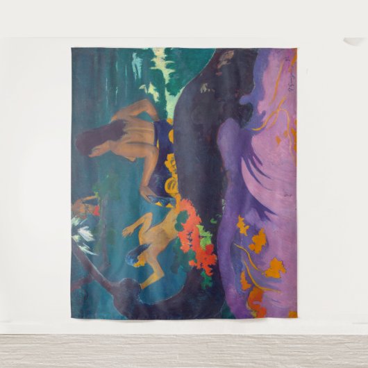 Paul Gauguin - Door het Zee / Fatata te Miti Wandkleed (Voorkant)