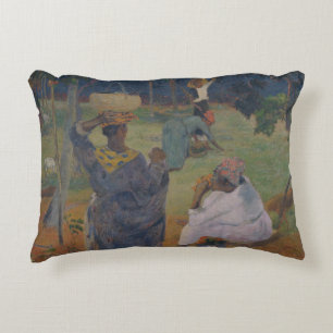 Paul Gauguin - Een van de Mango's op Martinique Accent Kussen