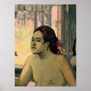 Paul Gauguin   Eiaha Ohipa of Tahitianen in een ka Poster