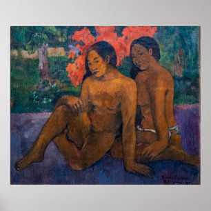 Paul Gauguin - En de goud van hun lichamen Poster