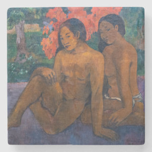 Paul Gauguin - En de goud van hun lichamen Stenen Onderzetter