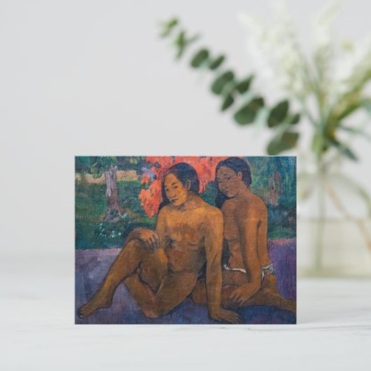 Paul Gauguin en het goud van hun lichamen Briefkaart (Staand voorkant)
