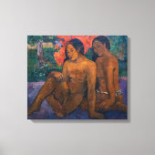 Paul Gauguin en het goud van hun lichamen Canvas Afdruk (Voorkant)