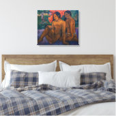 Paul Gauguin en het goud van hun lichamen Canvas Afdruk (Insitu (Slaapkamer))