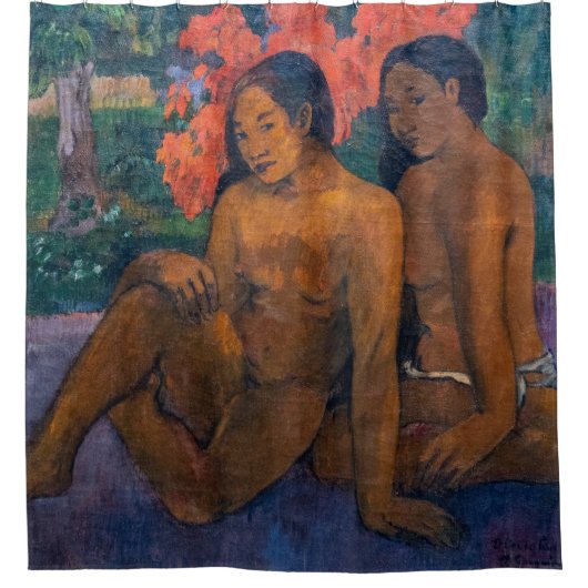 Paul Gauguin en het goud van hun lichamen Douchegordijn (Voorkant)