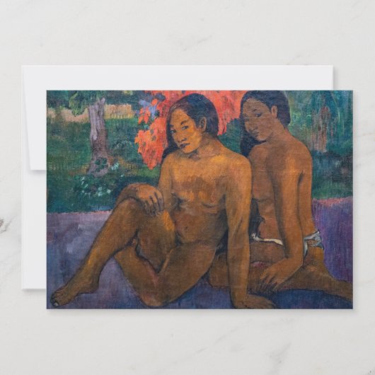 Paul Gauguin en het goud van hun lichamen Kaart (Voorkant)