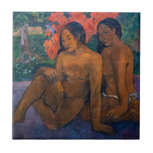 Paul Gauguin en het goud van hun lichamen Tegeltje