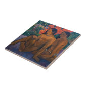 Paul Gauguin en het goud van hun lichamen Tegeltje (Zijkant)