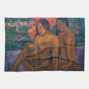 Paul Gauguin en het goud van hun lichamen Theedoek