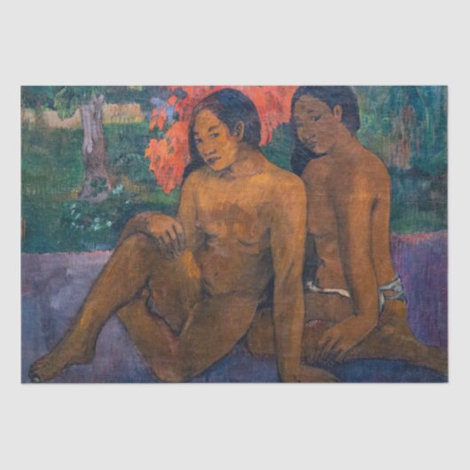 Paul Gauguin en het goud van hun lichamen Tissuepapier (Voorkant)