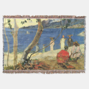 Paul Gauguin Fruitdragers bij Turin Cove, of Zeeka Deken