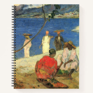 Paul Gauguin Fruitdragers op Turin Cove, of Zeeen Notitieboek