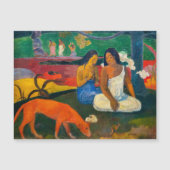 Paul Gauguin - Gebied / Rode Dog Magnetische Kaart (Voorkant)
