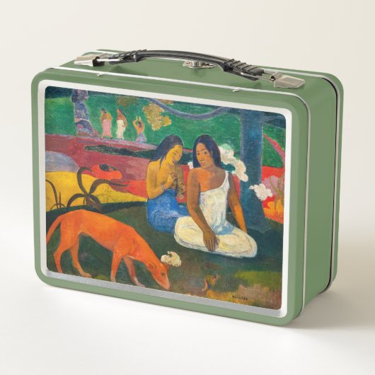 Paul Gauguin - Gebied / Rode hond (Achterkant)