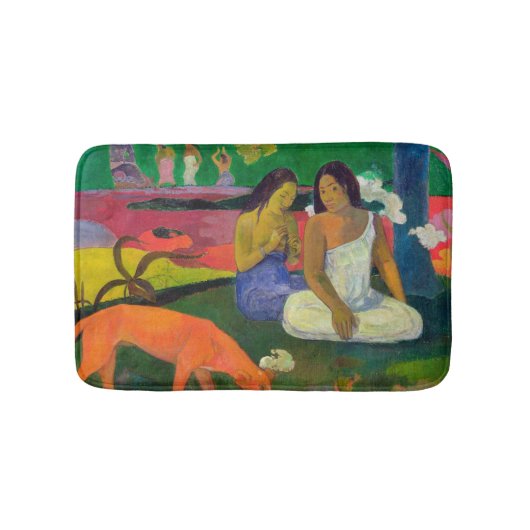 Paul Gauguin | Gebied (Rode hond), 1892 Badmat (Voorkant)