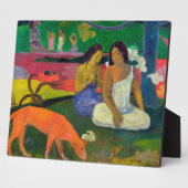 Paul Gauguin | Gebied (Rode hond), 1892 Fotoplaat (Zijkant)